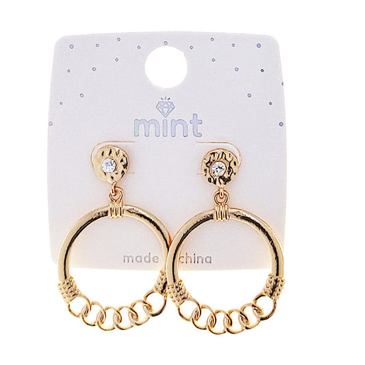 Circle Link Earring