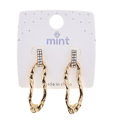 JAE47443 - Molten Metal Earring