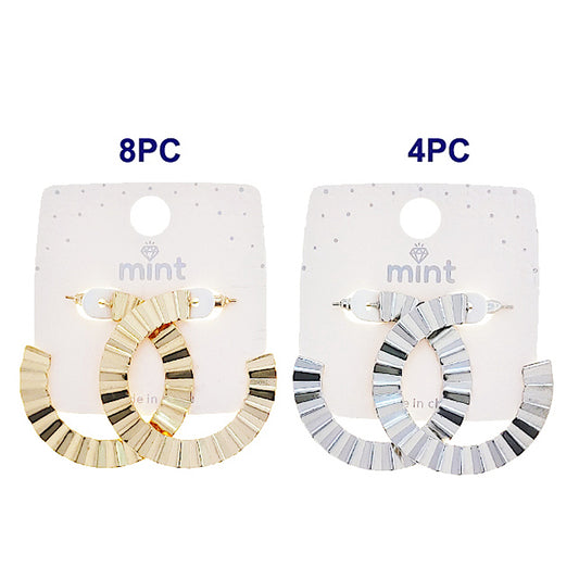 JAE47570 - Pleated Hoops
