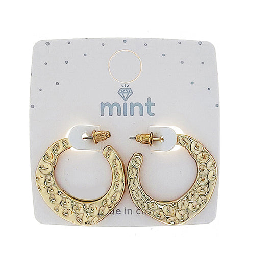 JAE47643 - Metal Hammered Hoops