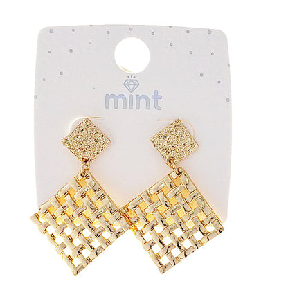 Basketweave Earring
