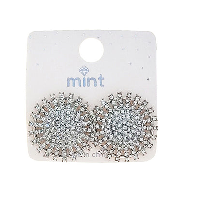 Pavé Rhinestone Sun Earring