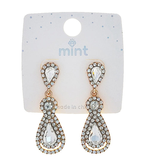 JAE47788 - Vintage Rhinestone Earring