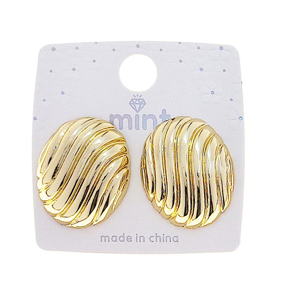 JAE47801 - Wave Post Earring