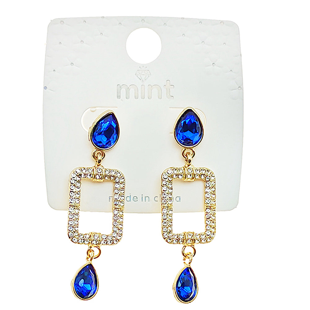 Rectangle Drop Earring