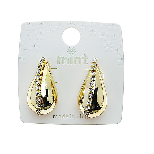 JAE48262 - Line Teardrop Earring