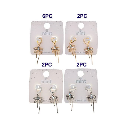 JAE48336 - Bow Dangle Earring