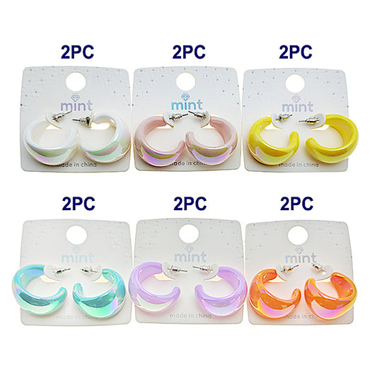 JAE48447 - Holographic Resin Hoops