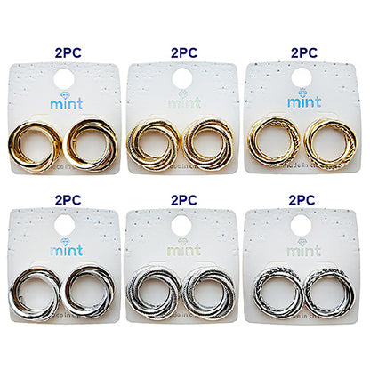 JAE48566 - Swirl Post Earring