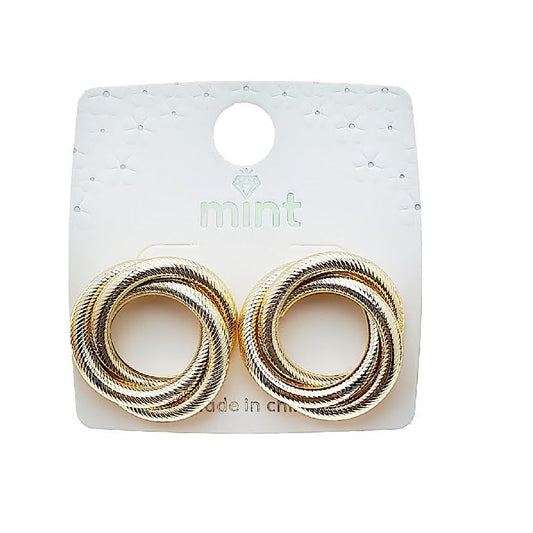 Swirl Post Earring