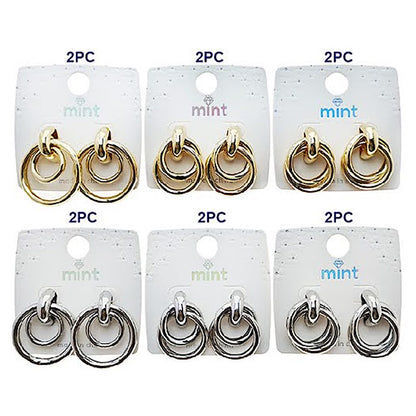 Assorted Sizes Link Post Earring
