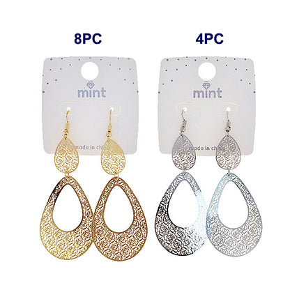 JAE48597 - Rose Filigree Earring