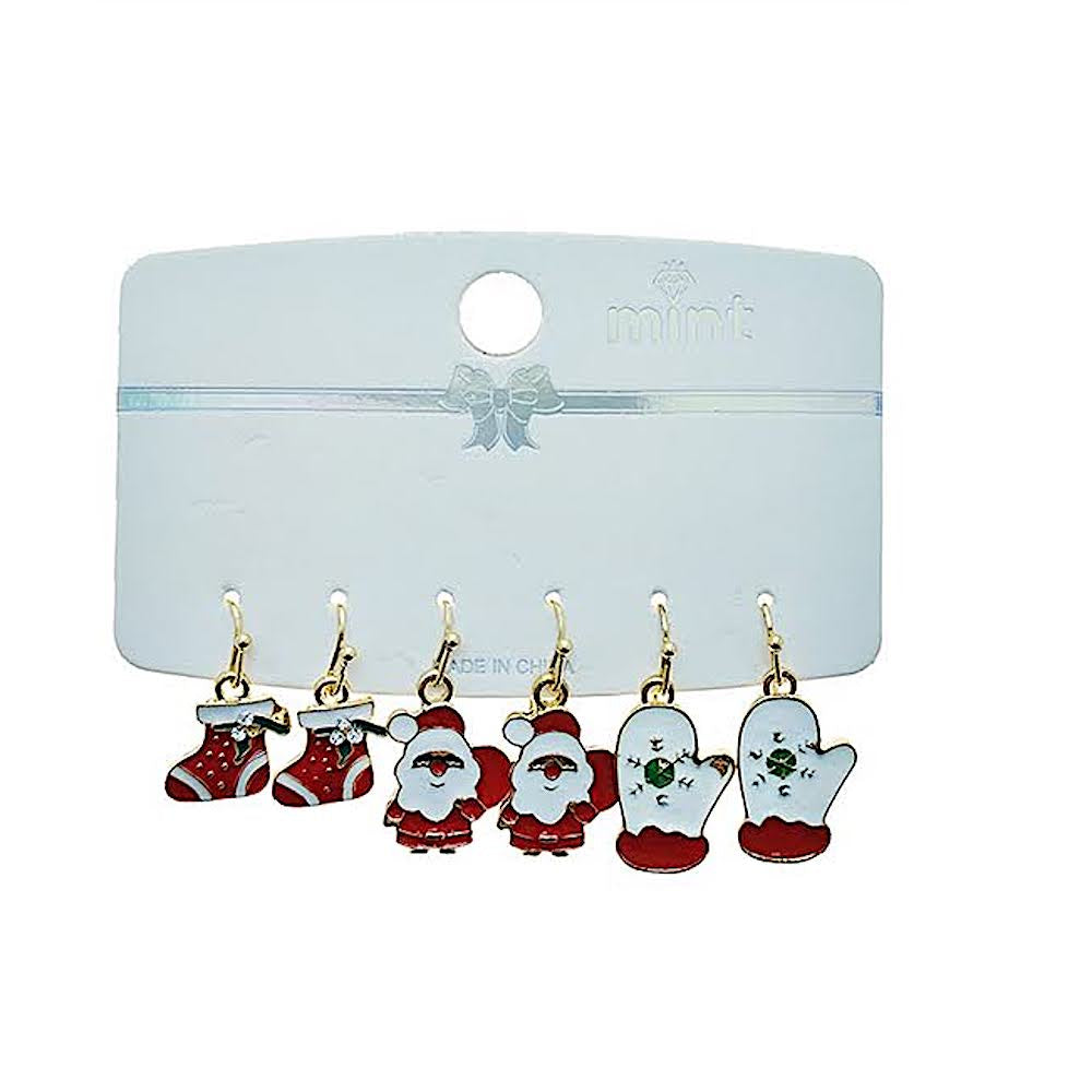 JAE48859 - Christmas Dangle Earring Set