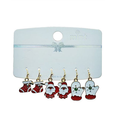 JAE48859 - Christmas Dangle Earring Set