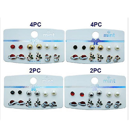 JAE48866 - Christmas Stud Earring Set