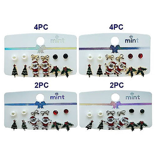 JAE48867 - Christmas Stud Earring Set