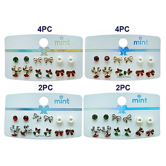 JAE48868 - Christmas Stud Earring Set