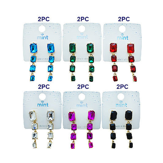 Crystal Drop Earring