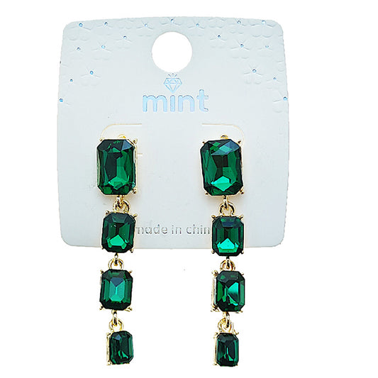 Crystal Drop Earring