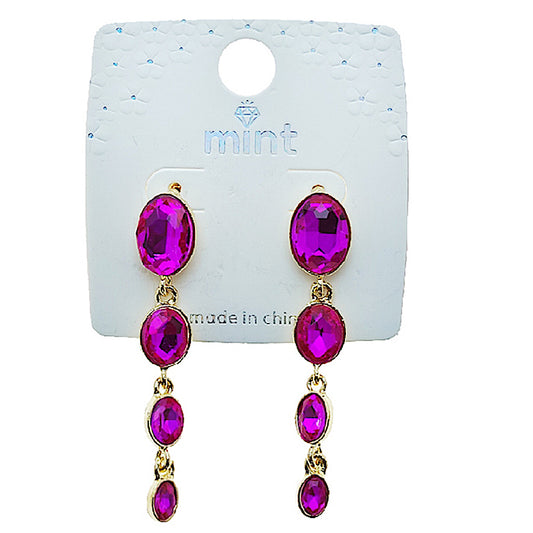 Crystal Drop Earring