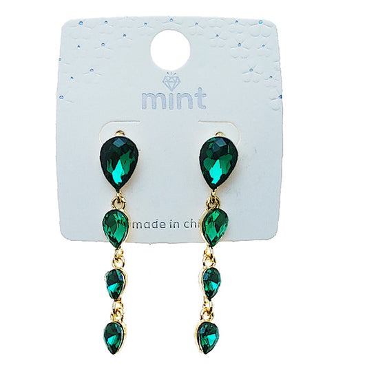 Crystal Drop Earring
