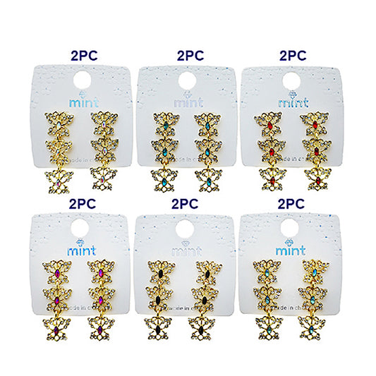 JAE49137 - Butterfly Cascade Earring