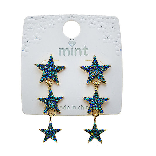 JAE49139 - Star Cascade Earring