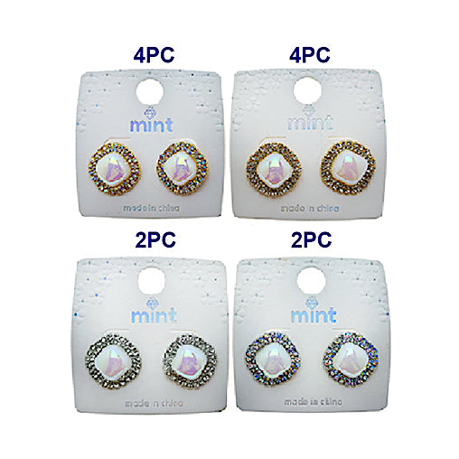 JAE49169 - Square Pearl Post Earring