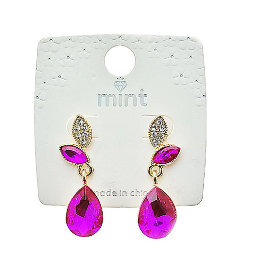 Crystal Drop Earring
