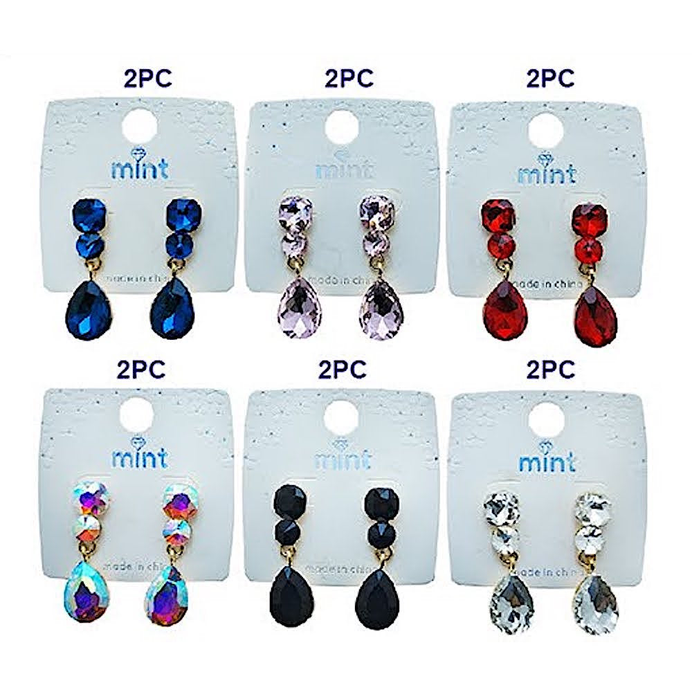 Crystal Statement Drop Earring