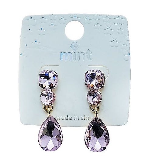 Crystal Statement Drop Earring