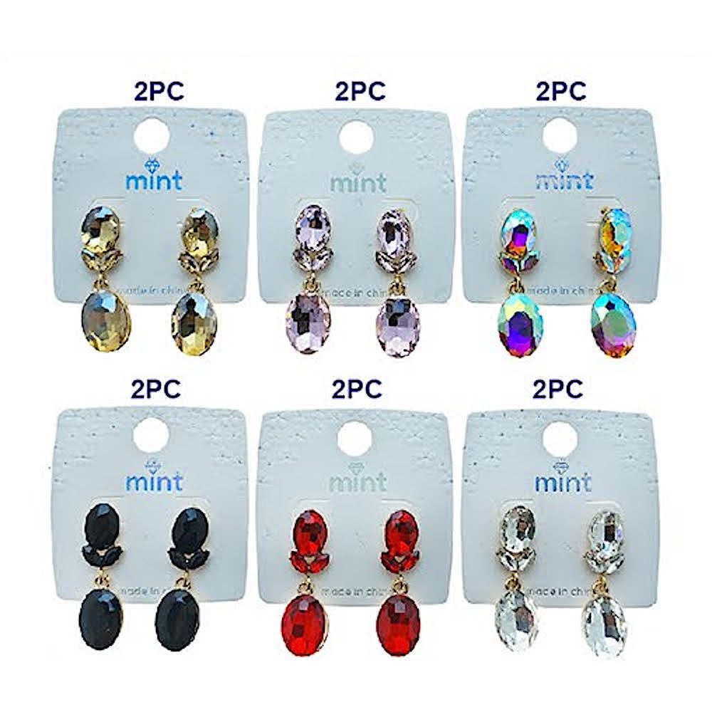 Crystal Statement Drop Earring