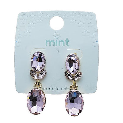Crystal Statement Drop Earring