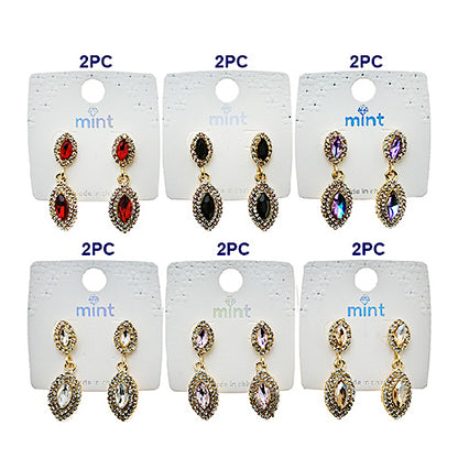 Rhinestone Marquise Earring