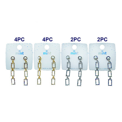 JAE49351 - Rectangle Drop Earring