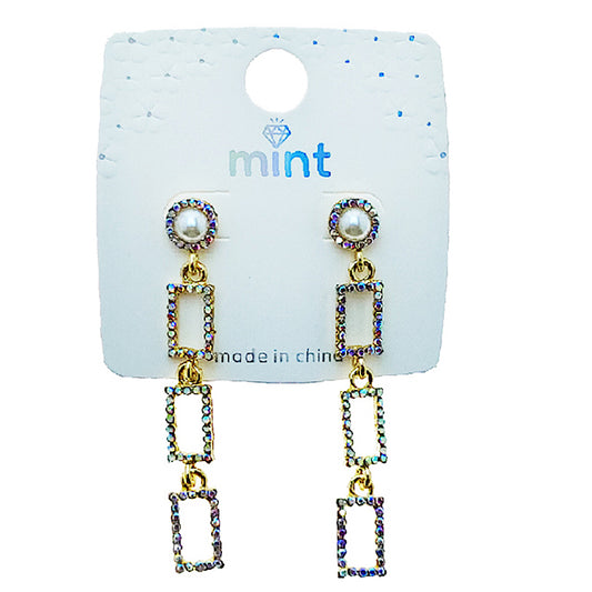 JAE49351 - Rectangle Drop Earring