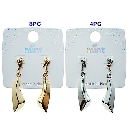 Abstract Metal Earring