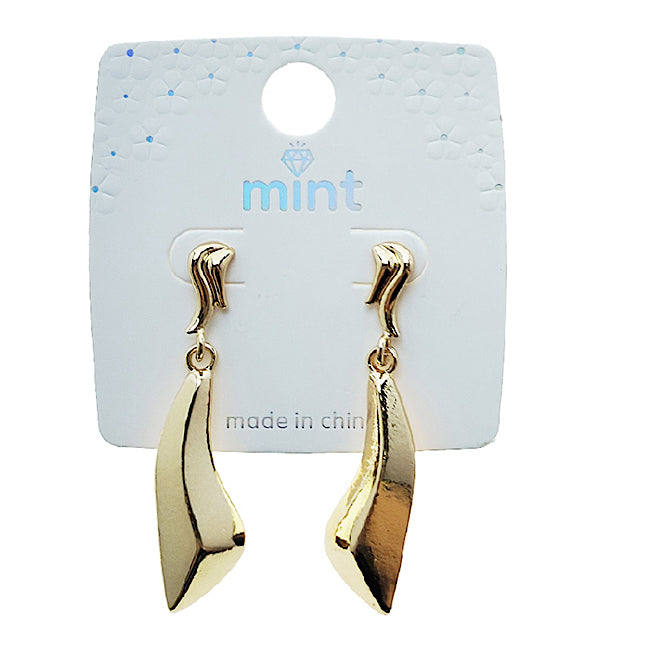 Abstract Metal Earring