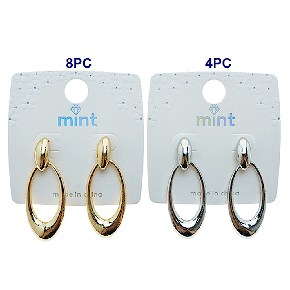 JAE49364 - Oval Link Earring