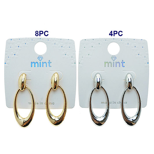 JAE49364 - Oval Link Earring