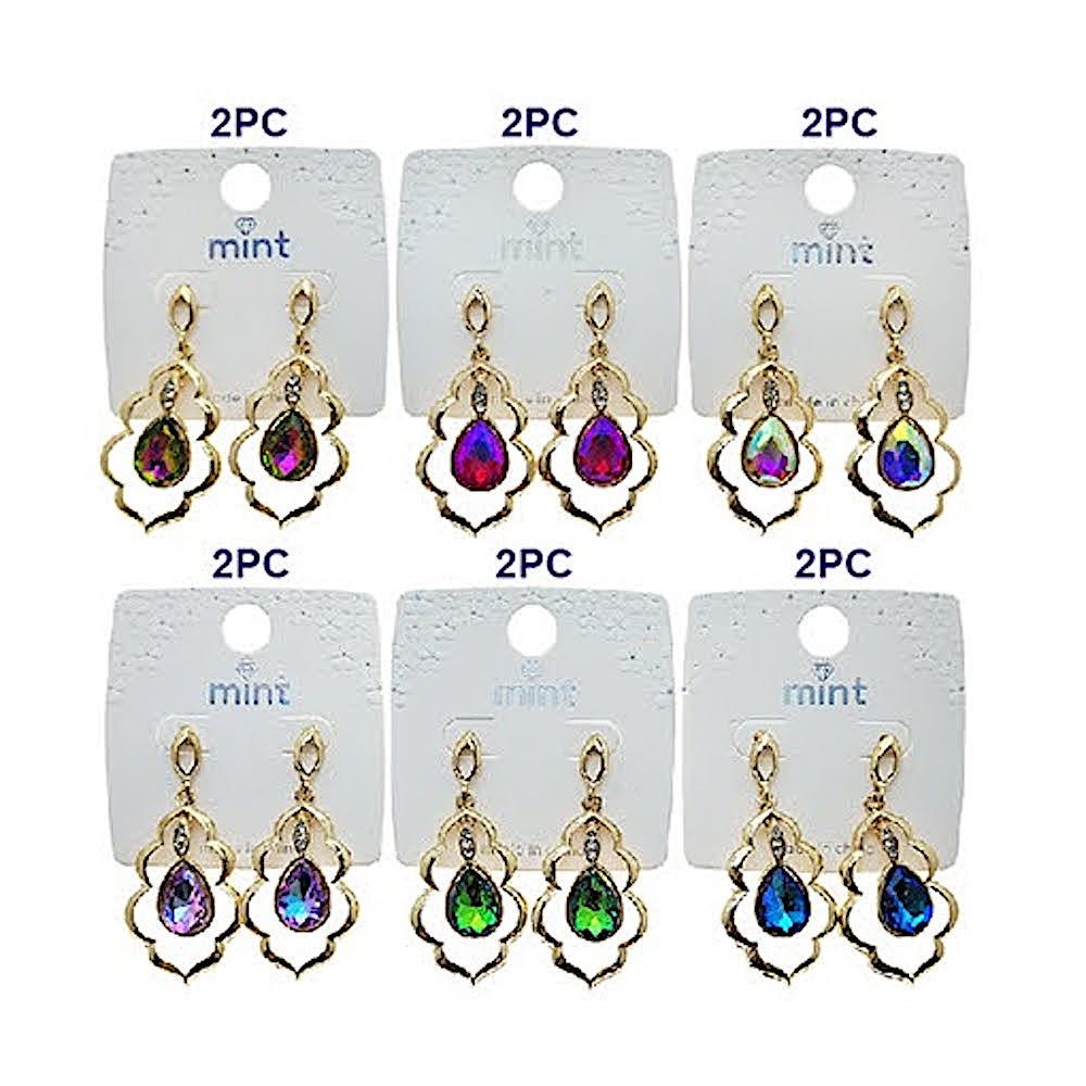 Vintage Crystal Statement Earring