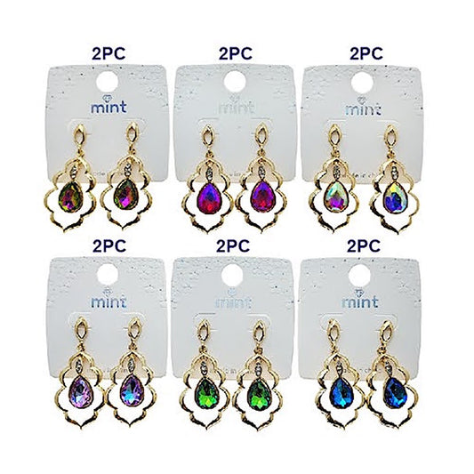 Vintage Crystal Statement Earring