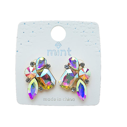 JAE49394 - Crystal Cluster Post Earring