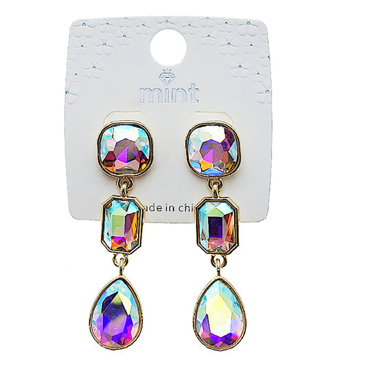 Crystal Drop Earring