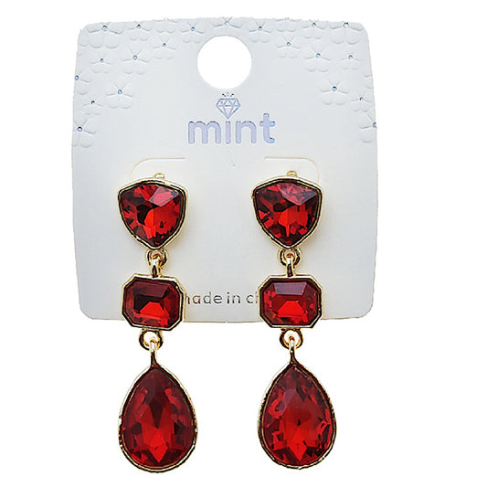 Crystal Drop Earring