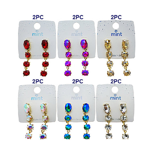 Crystal Drop Earring