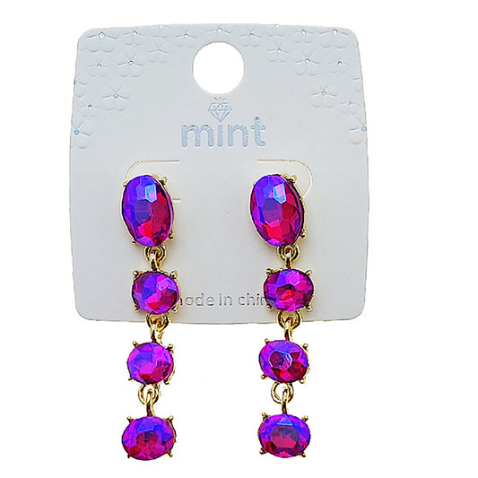Crystal Drop Earring