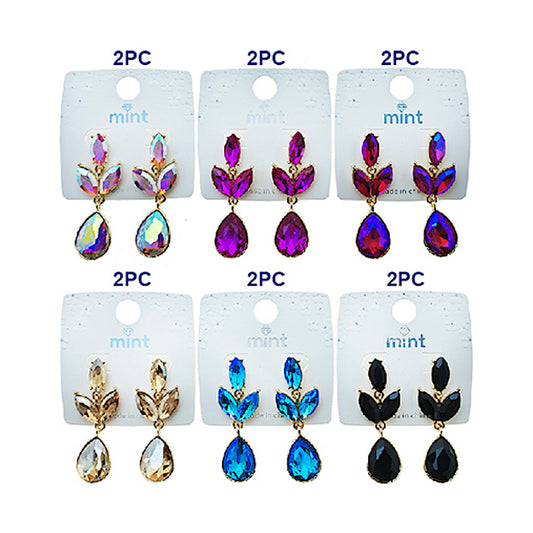 Teardrop Crystal Earring