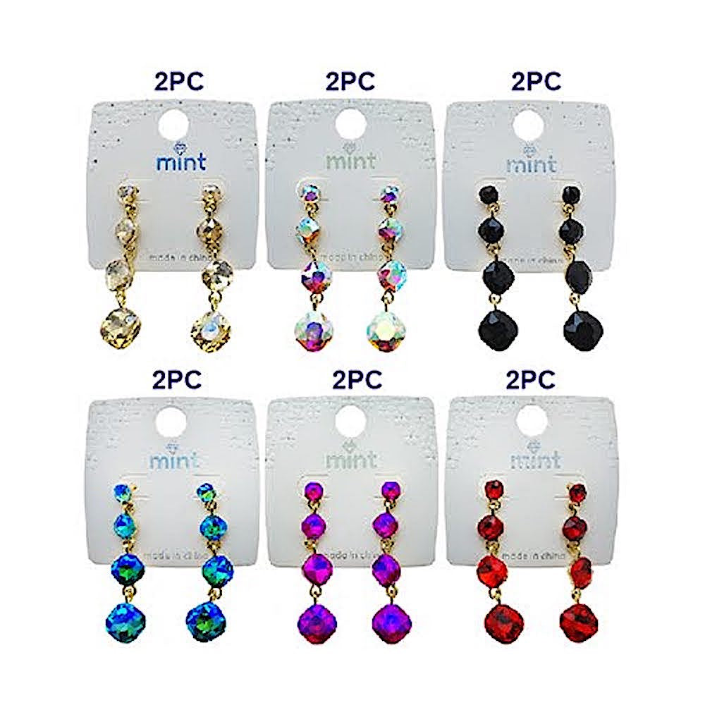 Crystal Statement Drop Earring