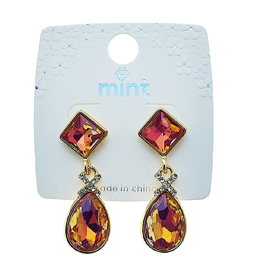 Pastel Crystal Earring